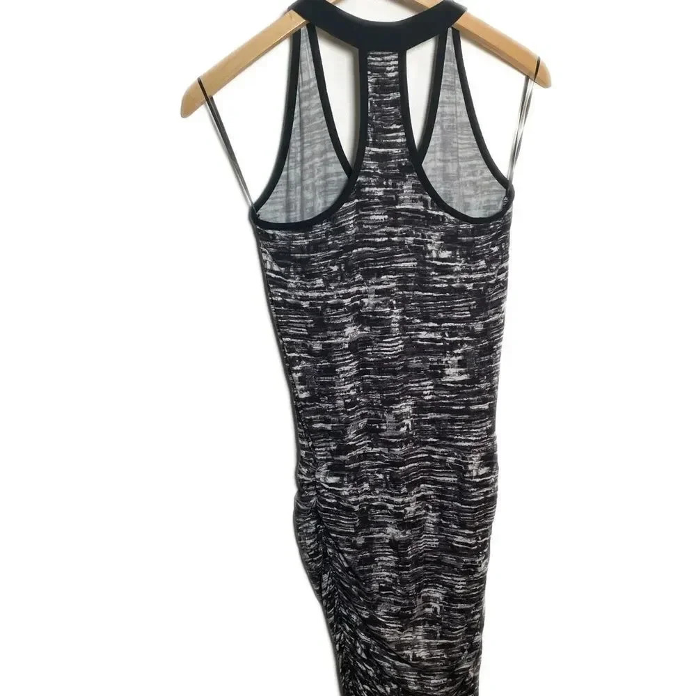 Athleta Space Dye Soft Racerback Dress Gray Size XXS - Picture 4 of 6